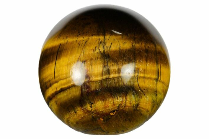 .9" Small, Polished Tiger's Eye Spheres - Photo 1